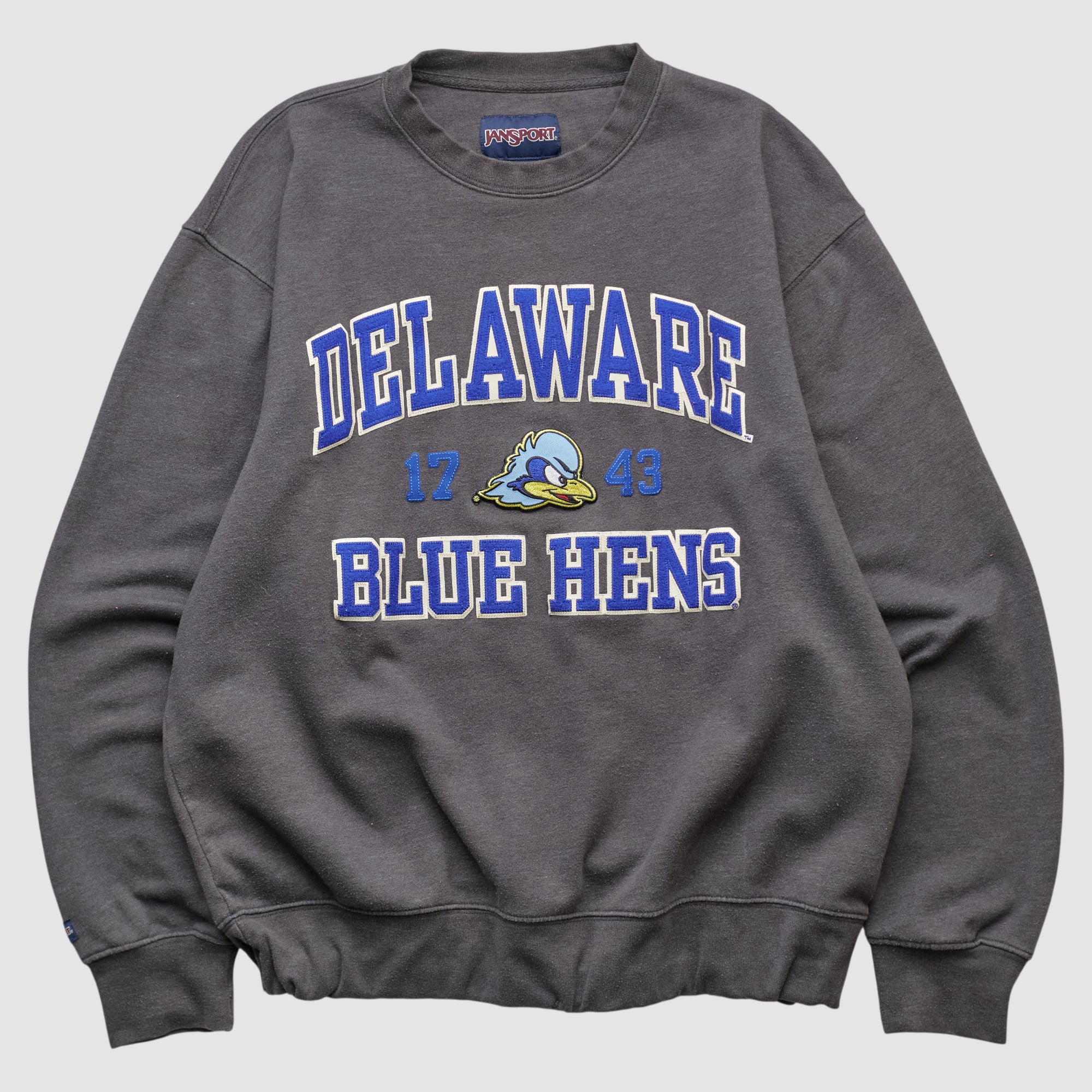Delaware Fightin' Blue Hens Jansport 2010s Pullover Sweatshirt - Charcoal - S