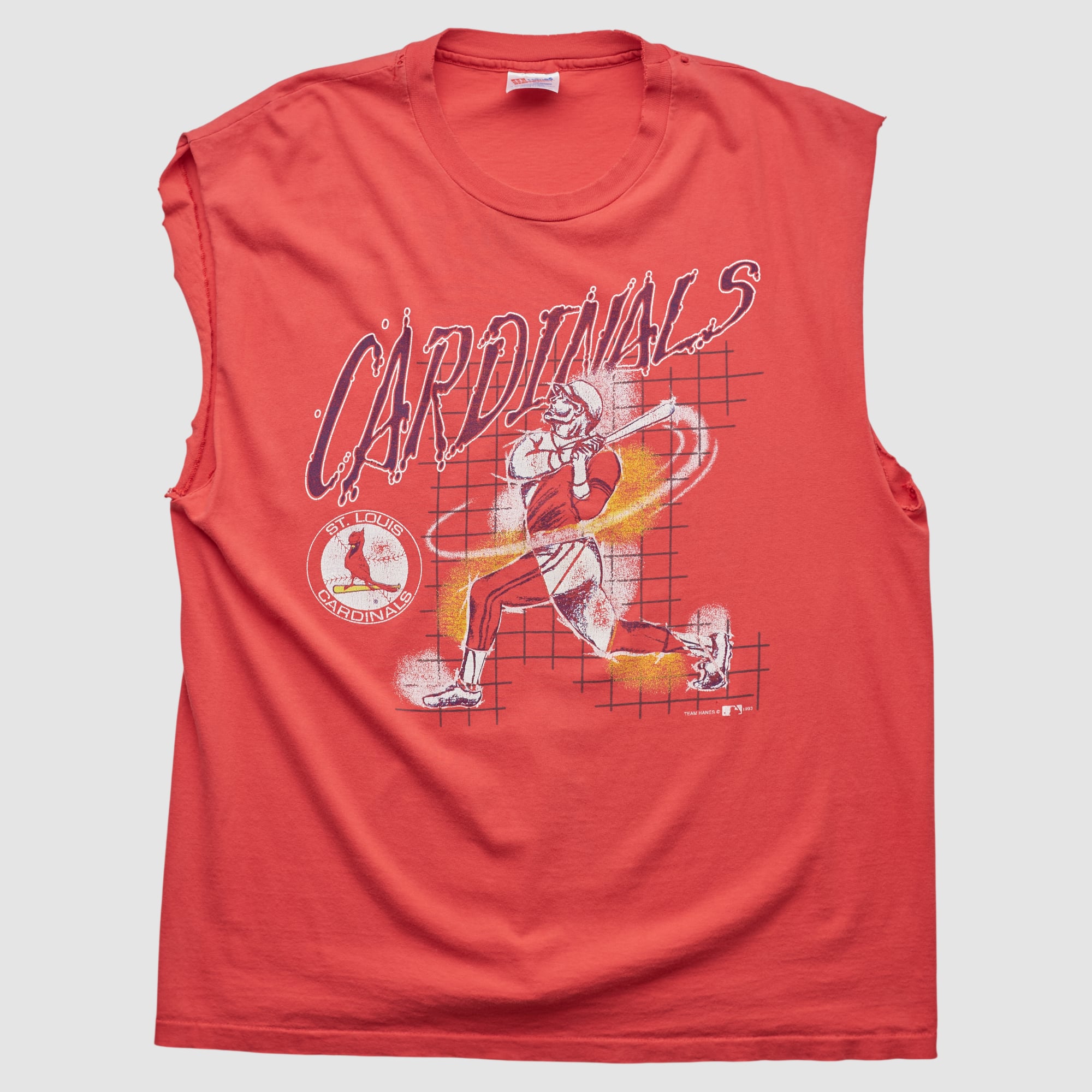 St. Louis Cardinals Hanes 1993 Tank - Red - L
