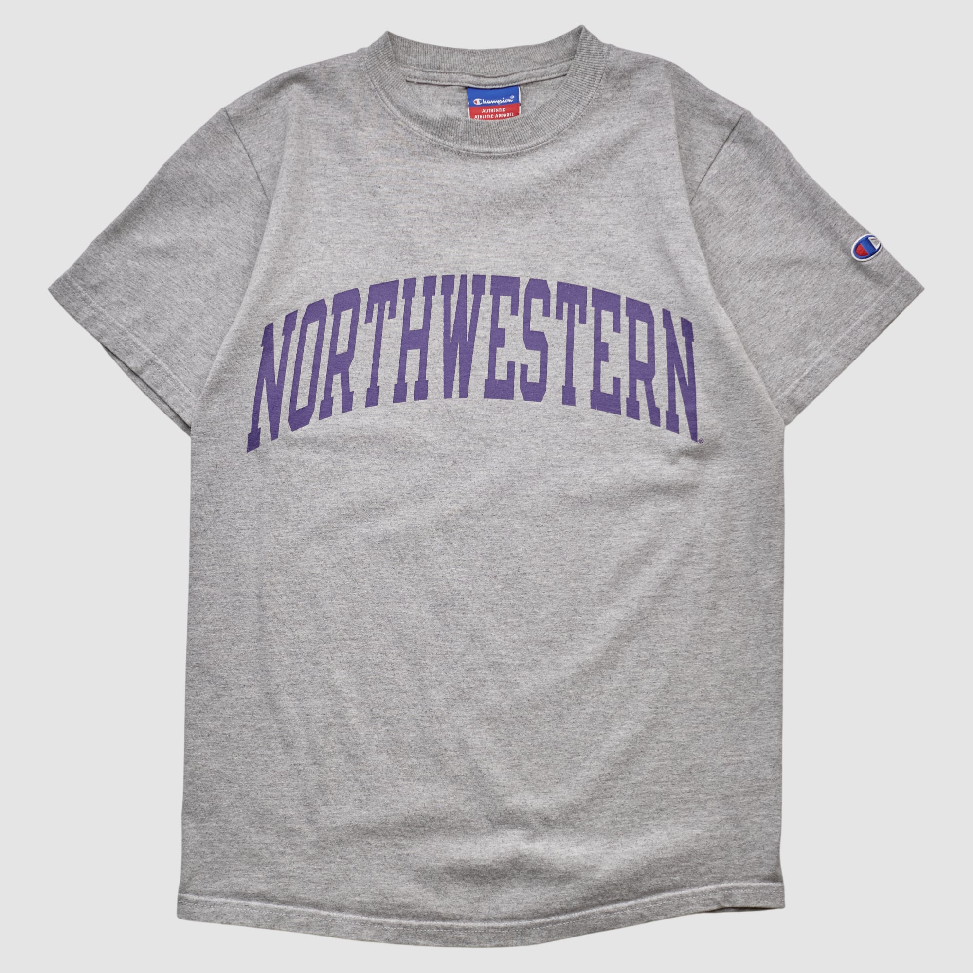 Northwestern Wildcats Champion 2000s T-shirt - Heather Gray - S