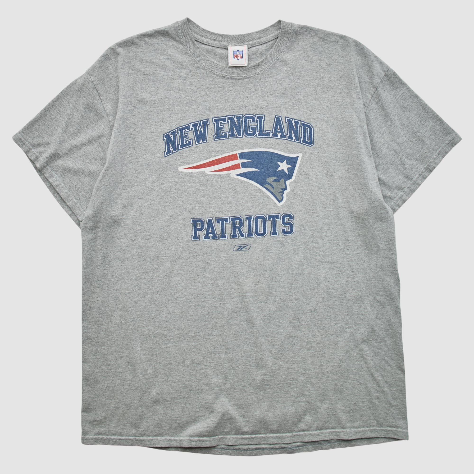 New England Patriots NFL 2000s T-shirt - Heather Gray - L