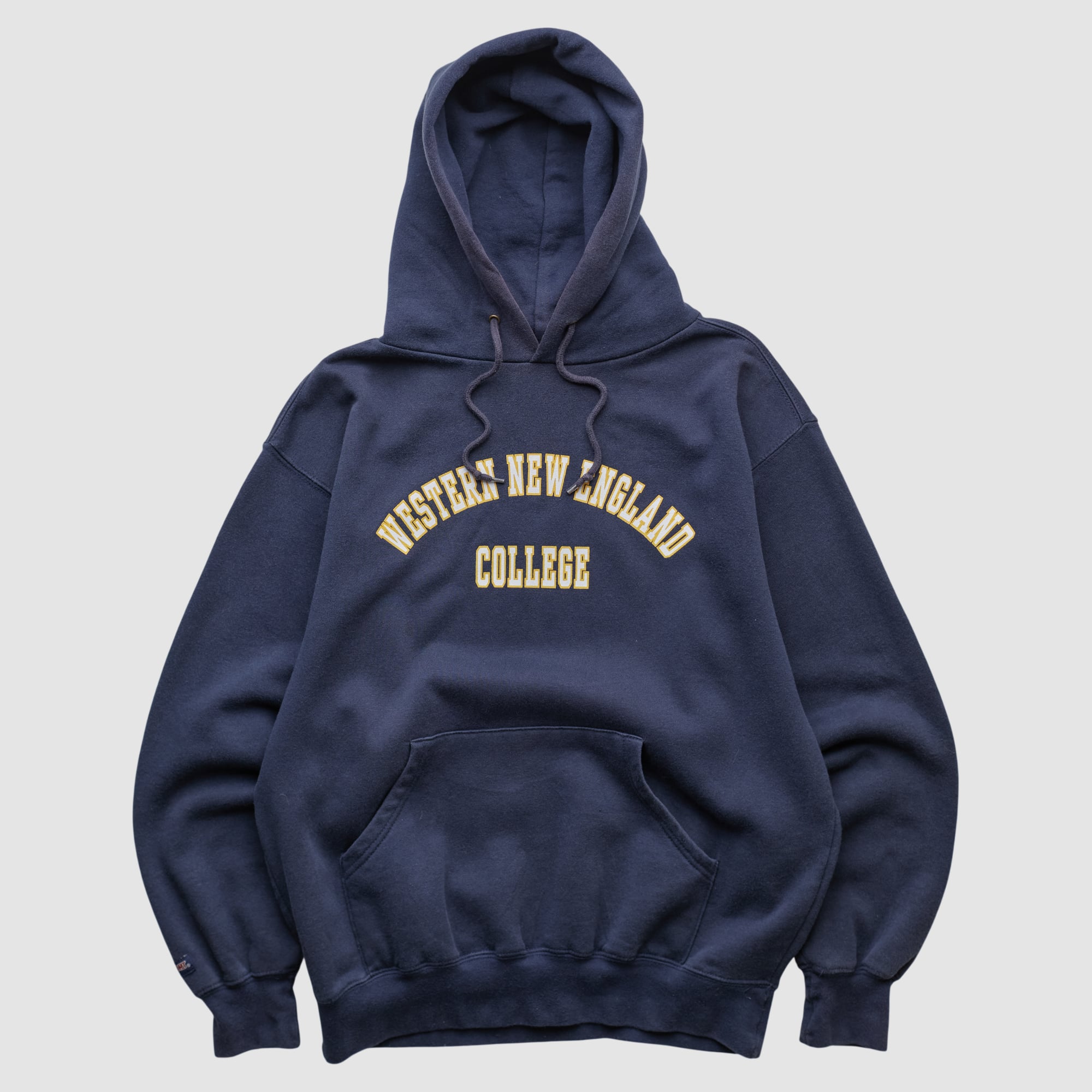 Western New England Golden Bears Jansport 2000s Hooded Pullover Sweatshirt - Navy - S