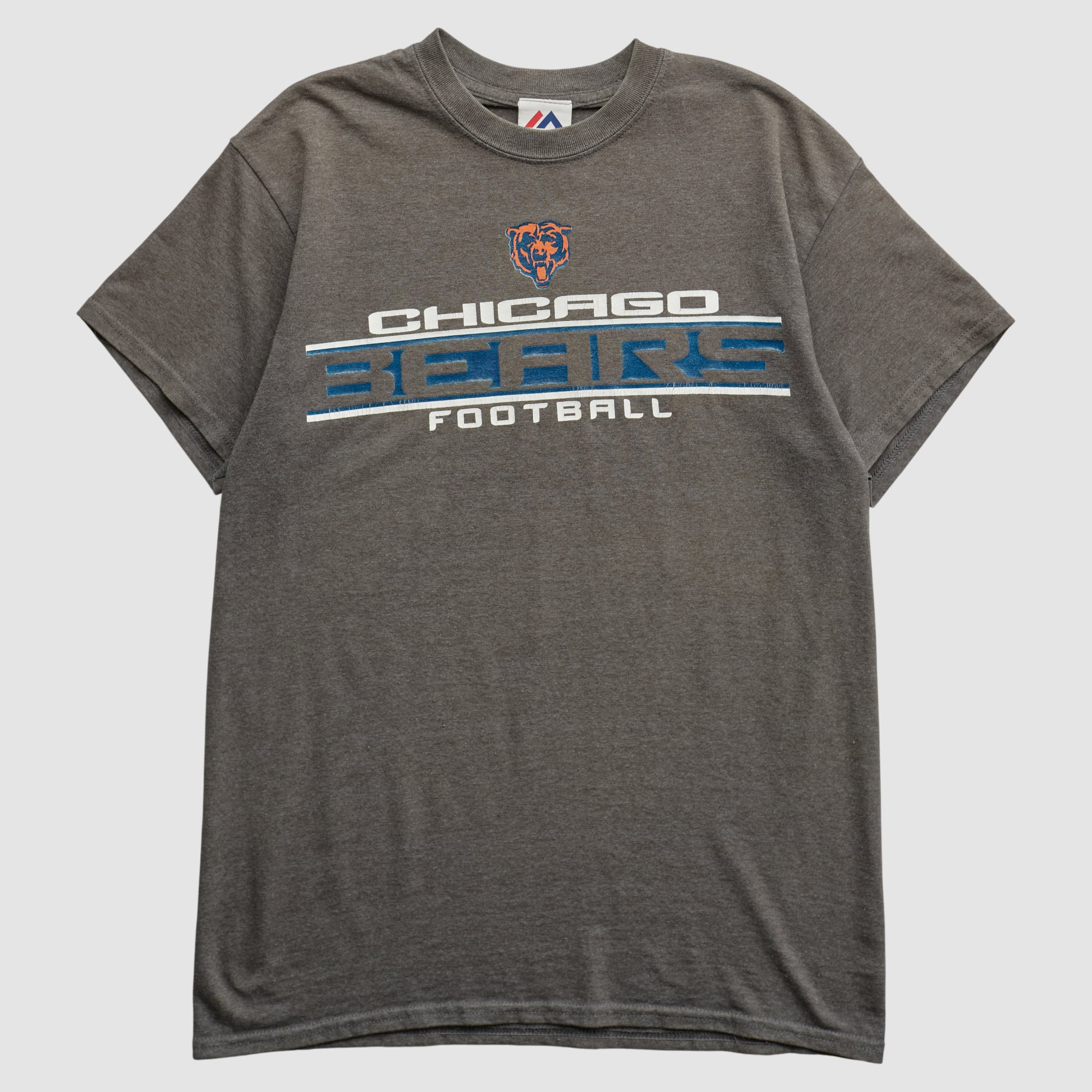 Chicago Bears Majestic 2010s T-shirt - Dark Heather Gray - S