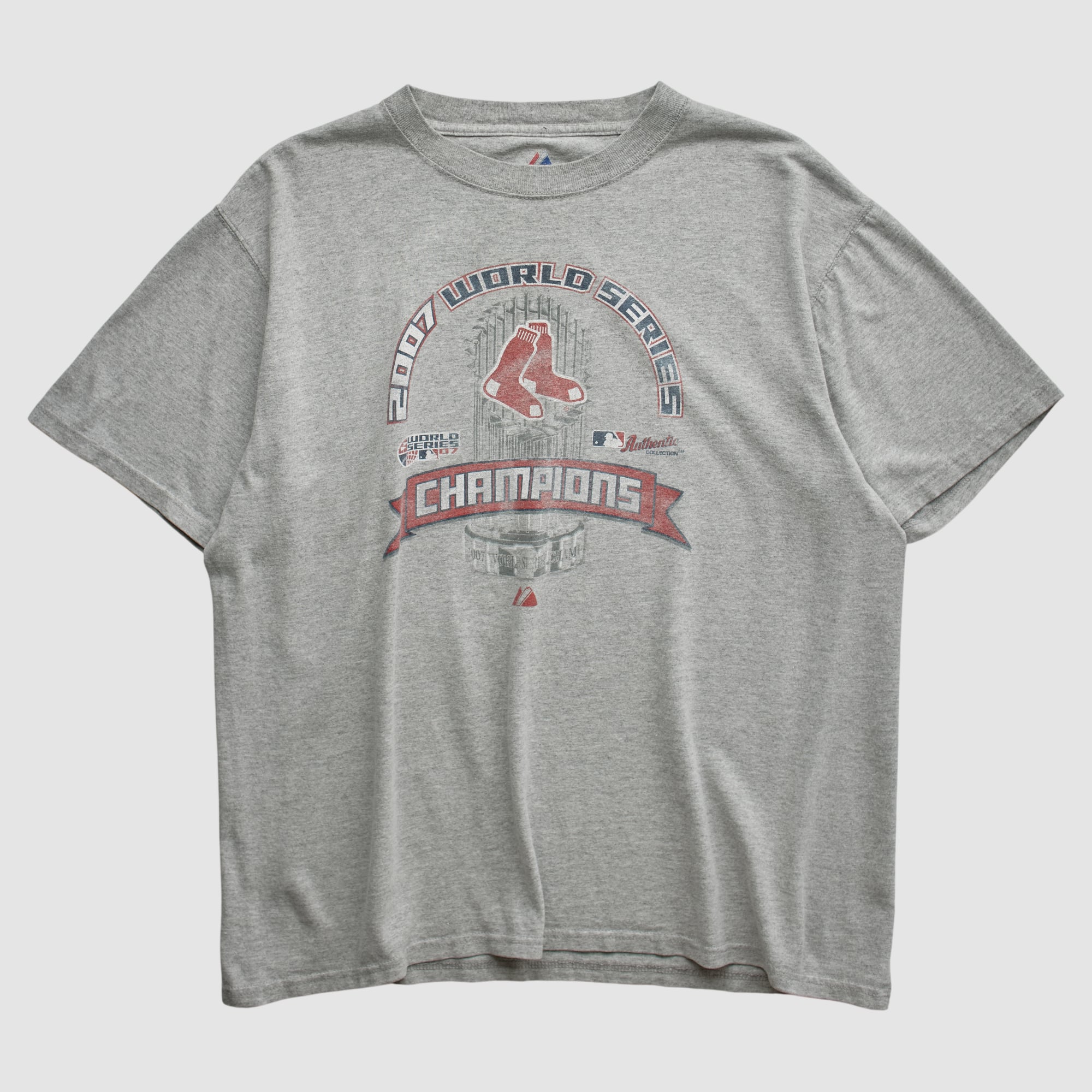 Boston Red Sox Majestic 2007 T-shirt - Gray - XL