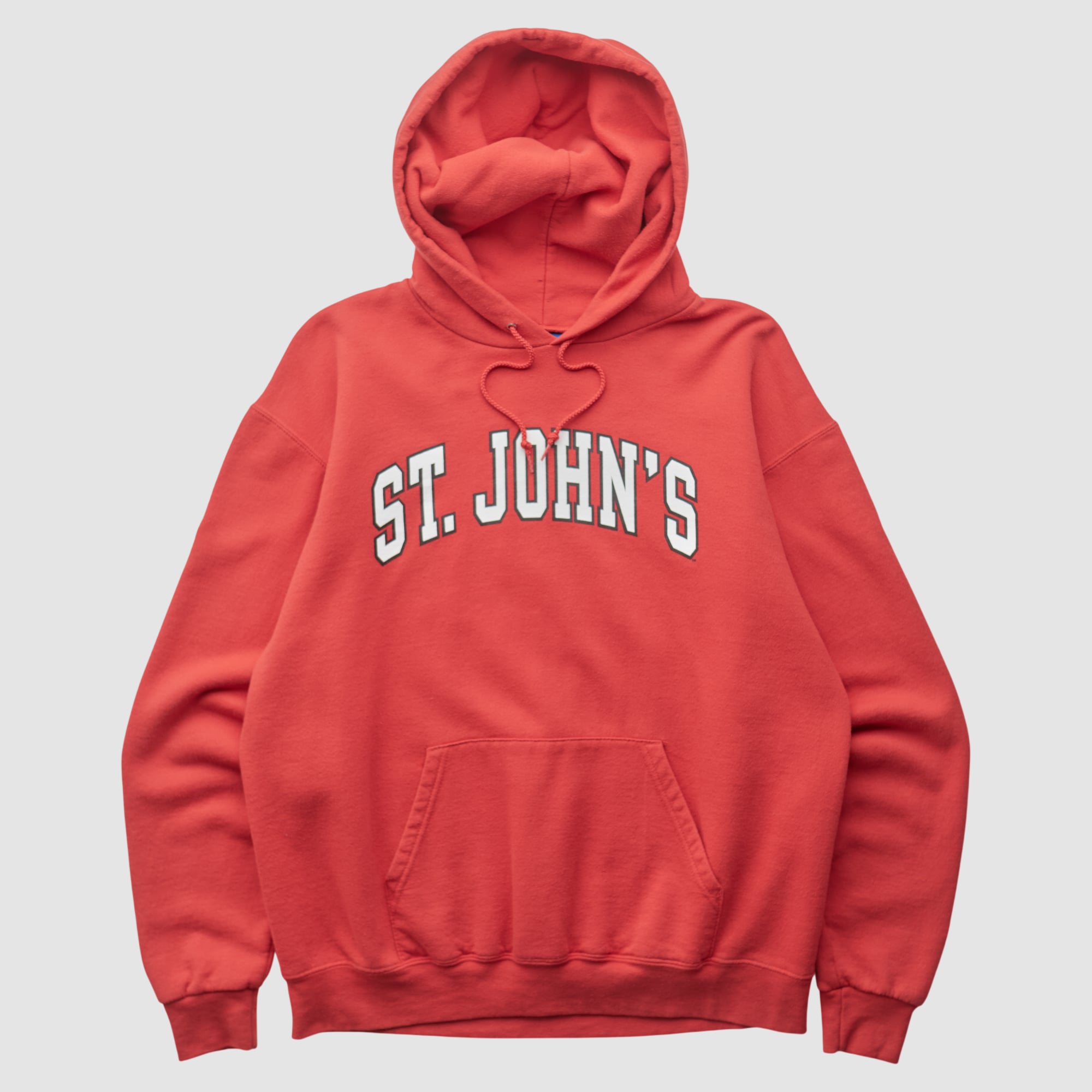 St. John's Red Storm Champion 2000s Hooded Pullover Sweatshirt - Red - M