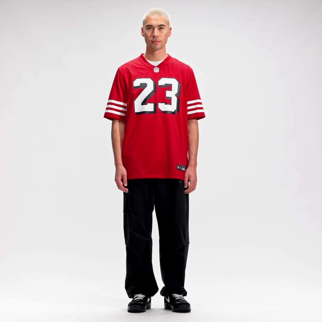 Men's Nike Christian McCaffrey Scarlet San Francisco 49ers