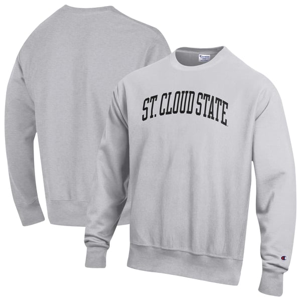 St. Cloud State Huskies Champion Reverse Weave Sweatshirt - Gray