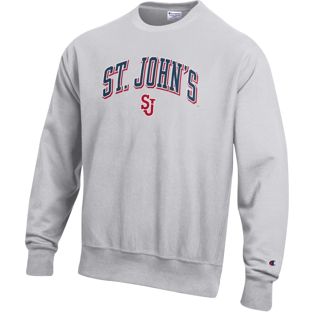 St. John's Red Storm Champion Reverse Weave Sweatshirt - Gray
