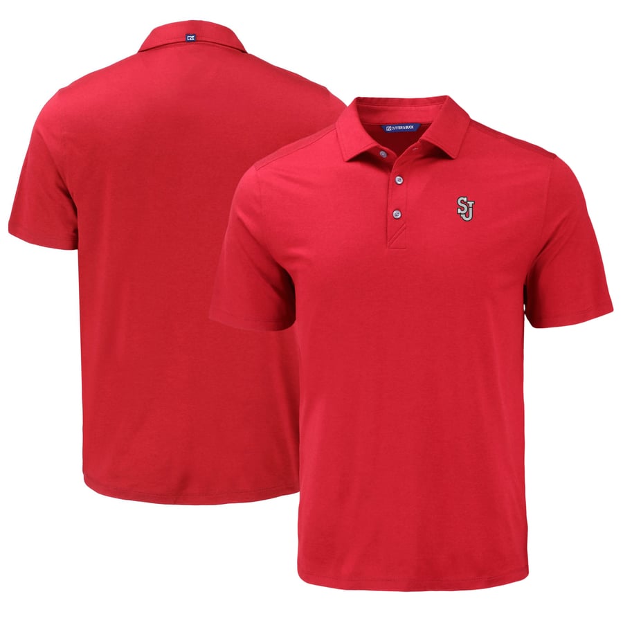 St. John's Red Storm Cutter & Buck Coastline Epic Comfort Eco Recycled ...