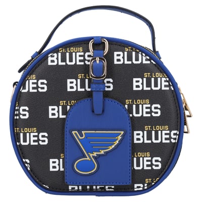 St. Louis Blues FABGATING by Cuce Repeat Logo Round Bag