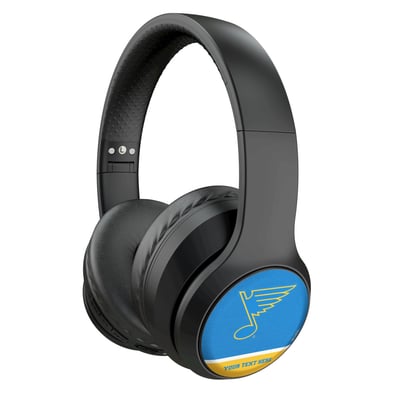 St. Louis Blues Keyscaper Personalized Solid Wireless Bluetooth Headphones With Case