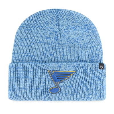 St. Louis Blues '47 Brain Freeze Cuffed Knit Hat - Blue