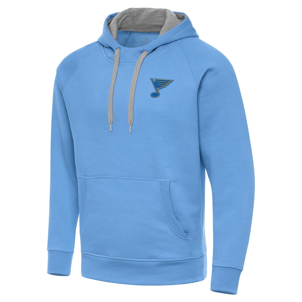 St. Louis Blues Antigua Victory Pullover Hoodie - Blue