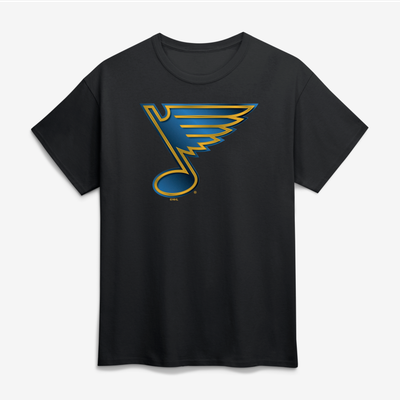 St. Louis Blues Big & Tall Forged Mascot T-Shirt - Black