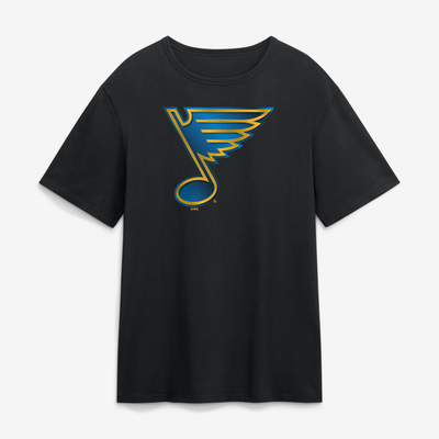 St. Louis Blues  Forged Mascot T-Shirt - Black
