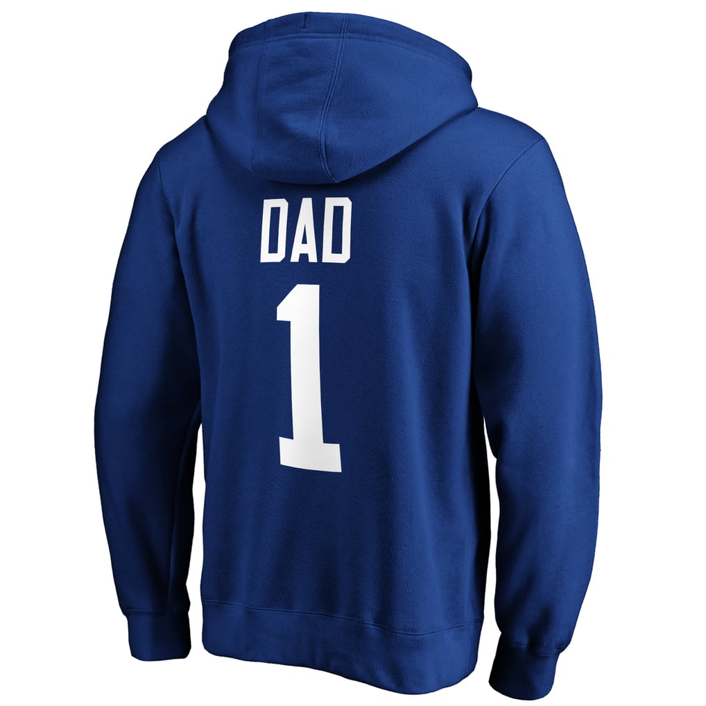 St. Louis Blues #1 Dad Pullover Hoodie - Blue