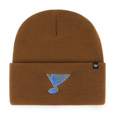 St. Louis Blues Carhartt x '47 Cuffed Knit Hat - Brown