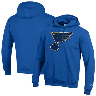 St. Louis Blues Champion Primary Logo Pullover Hoodie - Blue