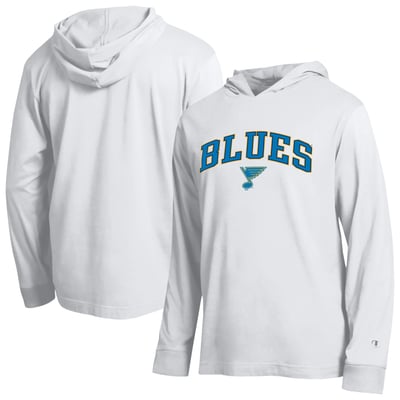 St. Louis Blues Champion All-Star Lightweight Hooded Long Sleeve T-Shirt - White
