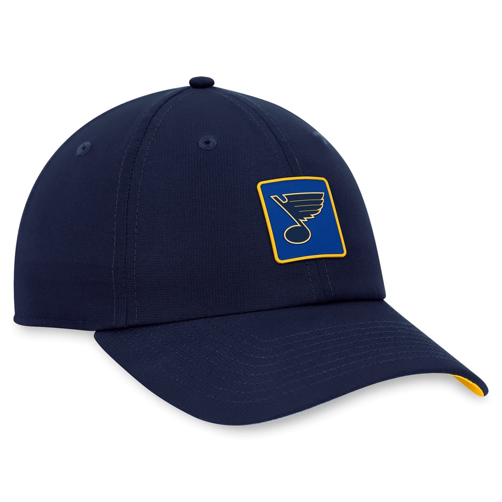  St. Louis Blues Fanatics Authentic Pro Rink Adjustable Hat - Navy