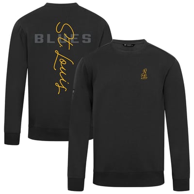St. Louis Blues Levelwear Night Burst Zane Sweatshirt - Black