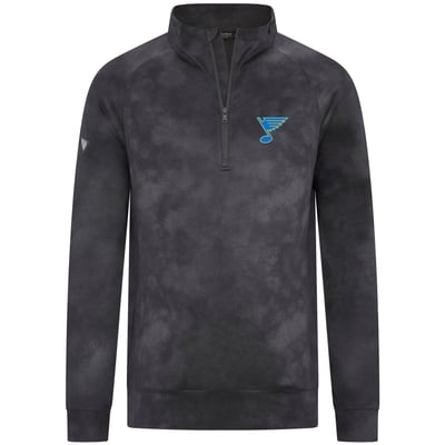  St. Louis Blues Levelwear Atlas Quarter-Zip Pullover - Charcoal