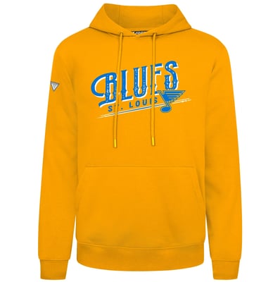  St. Louis Blues Levelwear Podium Longtimer Hoodie - Gold