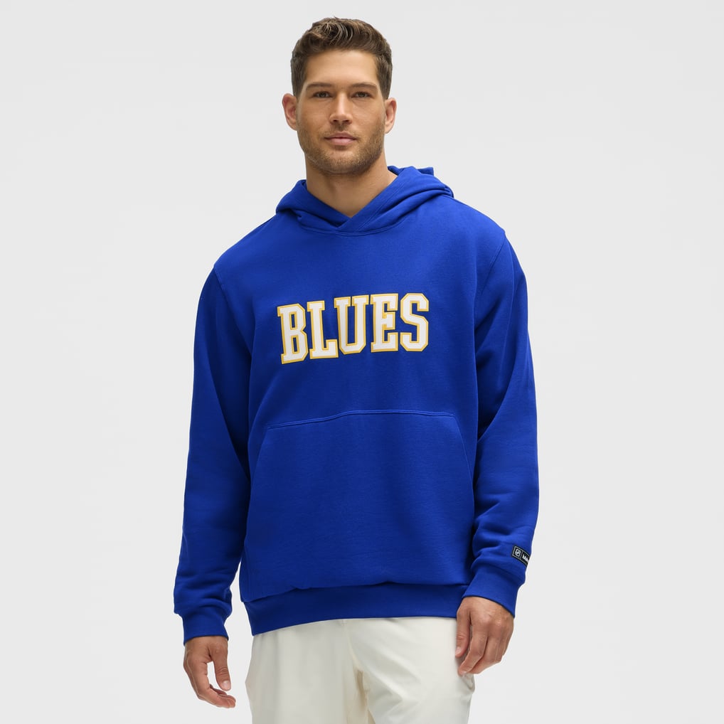 St. Louis Blues lululemon Steady State Pullover Hoodie - College Cobalt