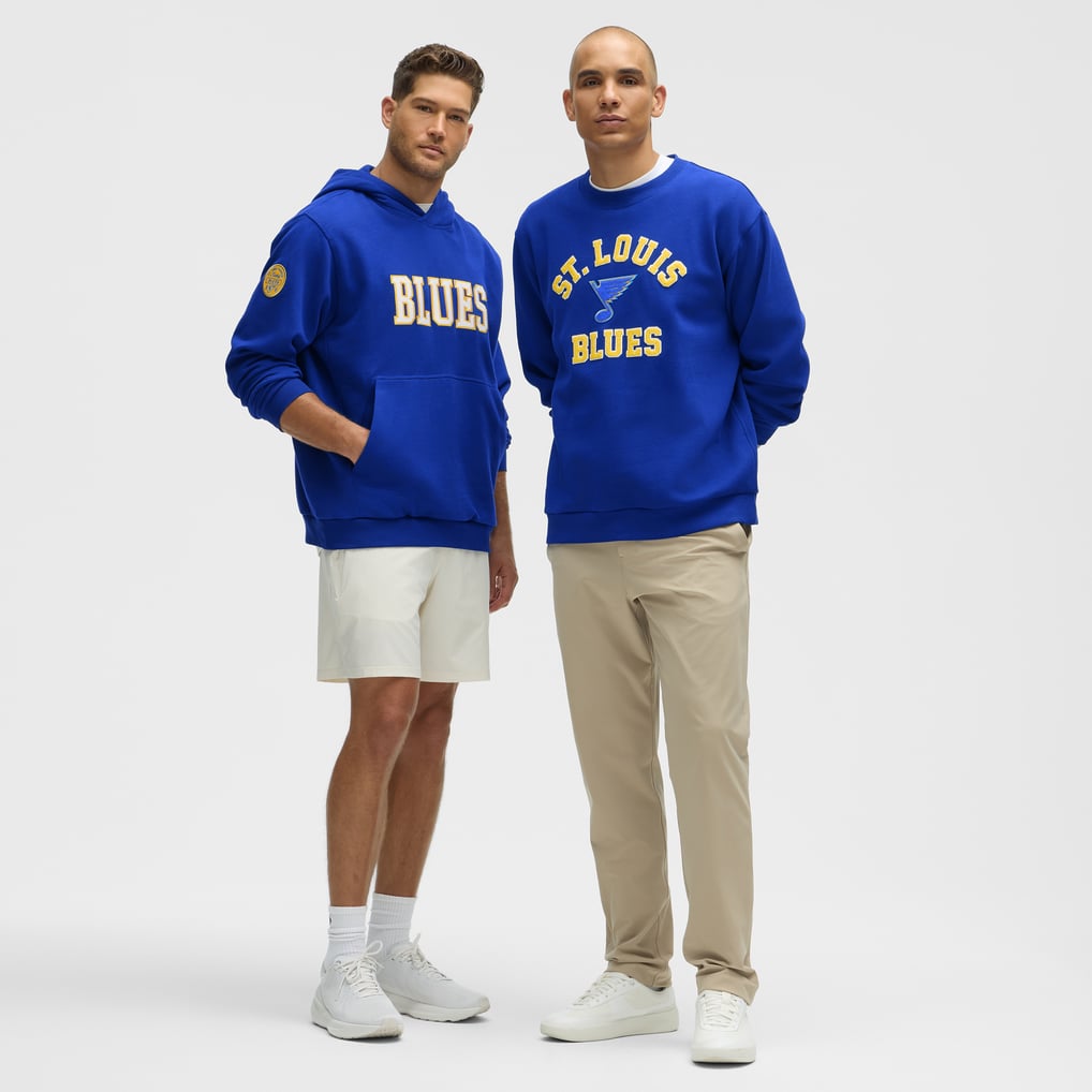 St. Louis Blues lululemon Steady State Pullover Hoodie - College Cobalt