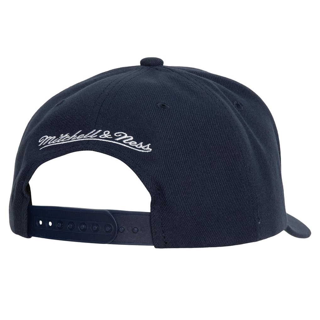 St. Louis Blues Mitchell & Ness Team Ground Pro Adjustable Hat - Navy