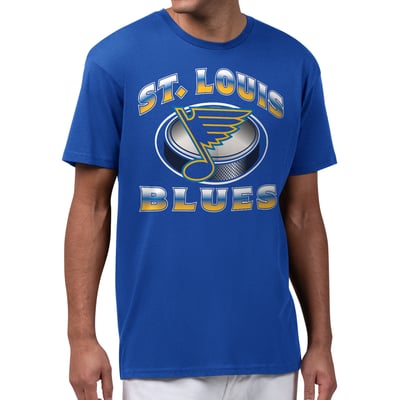  St. Louis Blues Starter Face Off T-Shirt - Blue