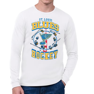 St. Louis Blues Starter Tilly Long-Sleeve T-Shirt - White