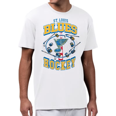 St. Louis Blues Starter Tilly T-Shirt - White
