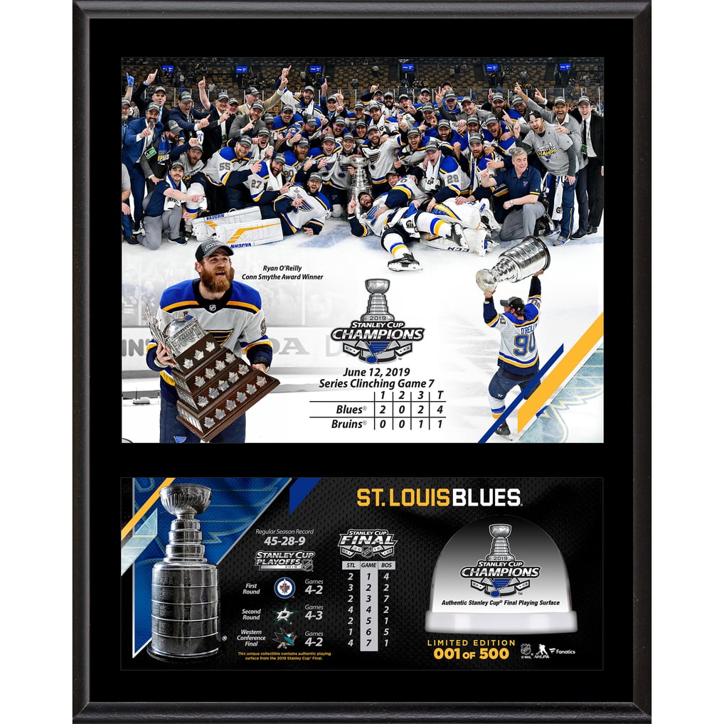 St. Louis Blues Fanatics Authentic 12