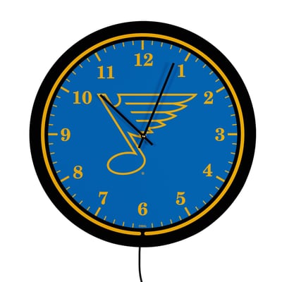 St. Louis Blues 18" Lighted Round LED Wall Clock