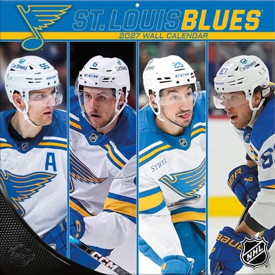 St. Louis Blues 2027 12” x 12” Team Wall Calendar