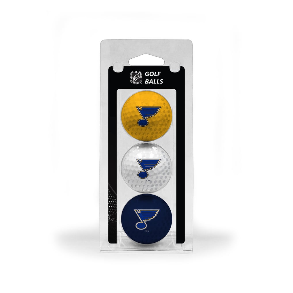 St. Louis Blues 3-Pack Multi-Colored Team Golf Ball Set