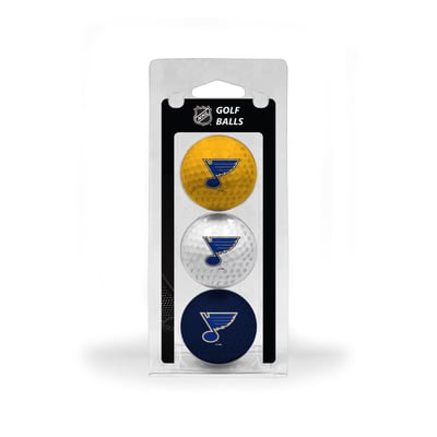 St. Louis Blues 3-Pack Multi-Colored Team Golf Ball Set