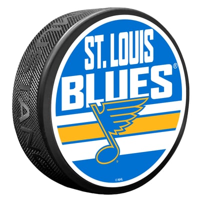 St. Louis Blues Shout Hockey Puck