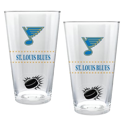 St. Louis Blues Two-Piece 16oz. Stadium Pint Glass Set