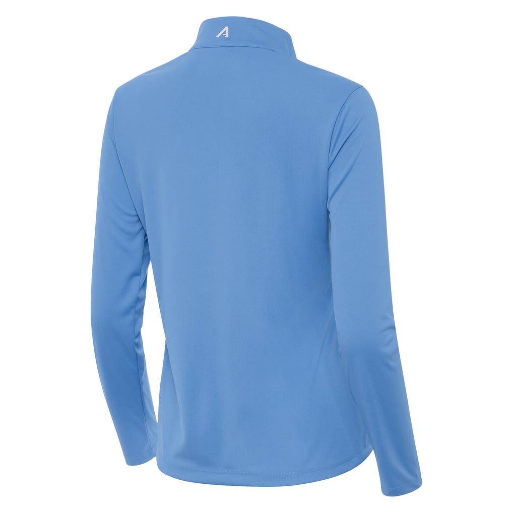 St. Louis Blues Antigua Women's Tribute Half-Zip Pullover - Blue