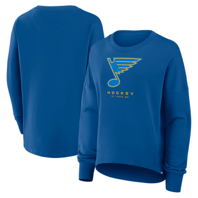 St. Louis Blues Fanatics Women's Oversized Breakaway Sweatshirt - Blue