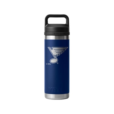  St. Louis Blues YETI 18oz. Rambler Chug Water Bottle