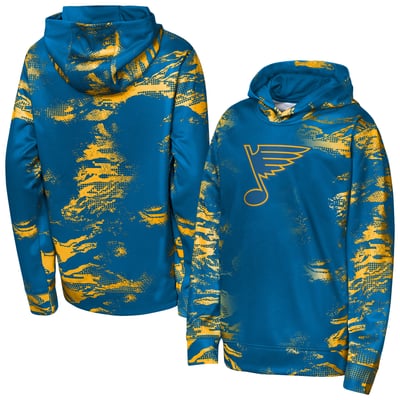  St. Louis Blues Outerstuff Youth Team Dynamics Hoodie - Blue