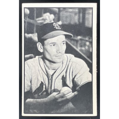 1953 Bowman Black & White #16 Stu Miller RC