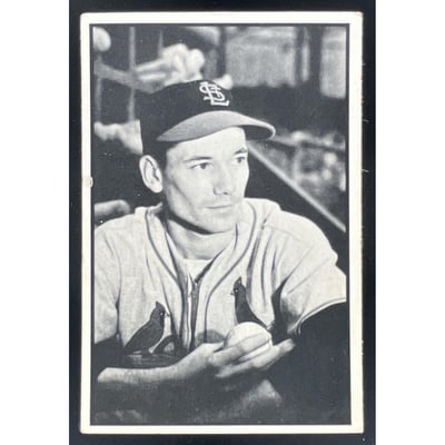 1953 Bowman Black & White #16 Stu Miller RC