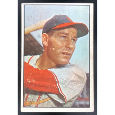 1953 Bowman Color #85 Solly Hemus
