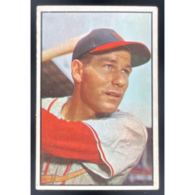1953 Bowman Color #85 Solly Hemus