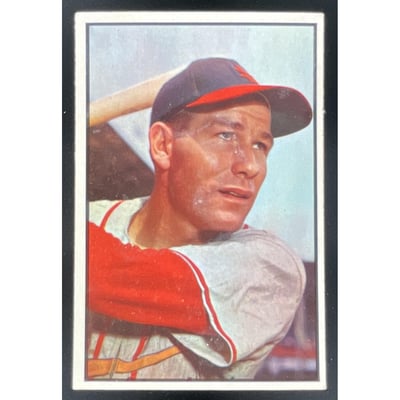 1953 Bowman Color #85 Solly Hemus