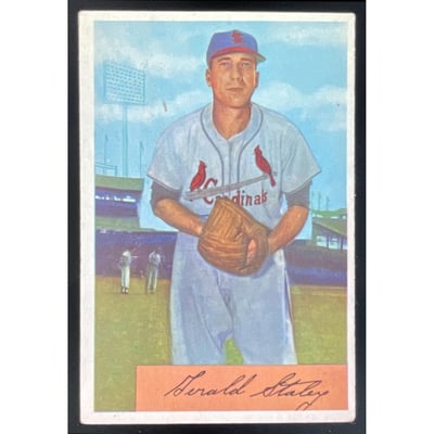 1954 Bowman #14 Gerald Staley