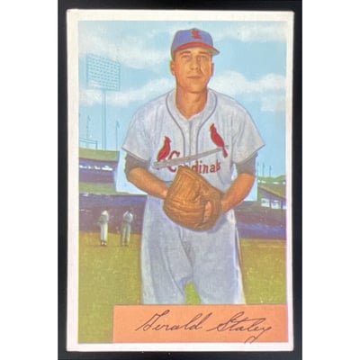 1954 Bowman #14 Gerald Staley